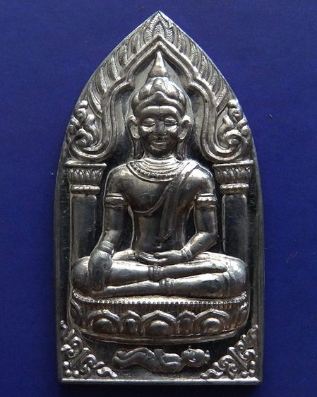 พระยอดขุนพล หลวงพ่อฑูรย์ วัดโพธินิมิตร เนื้อชิน พ.ศ. 2527 ครบชุด 3 องค์ 3 พิมพ์ สร้างจากเนื้อชินกรุเก่าที่ชำรุดแตกหัก รูปที่ 52