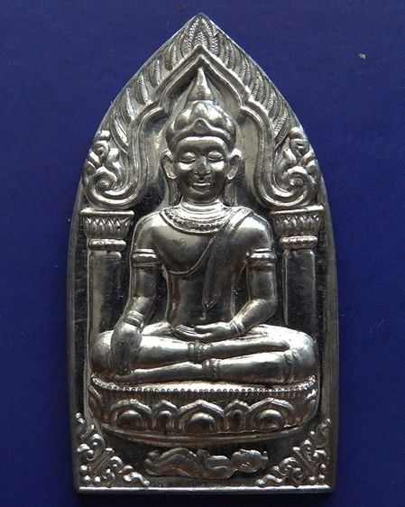 พระยอดขุนพล หลวงพ่อฑูรย์ วัดโพธินิมิตร เนื้อชิน พ.ศ. 2527 ครบชุด 3 องค์ 3 พิมพ์ สร้างจากเนื้อชินกรุเก่าที่ชำรุดแตกหัก รูปที่ 54