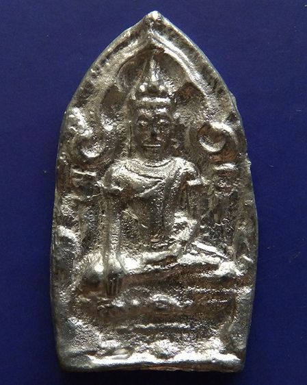 พระยอดขุนพล หลวงพ่อฑูรย์ วัดโพธินิมิตร เนื้อชิน พ.ศ. 2527 ครบชุด 3 องค์ 3 พิมพ์ สร้างจากเนื้อชินกรุเก่าที่ชำรุดแตกหัก รูปที่ 68