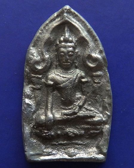 พระยอดขุนพล หลวงพ่อฑูรย์ วัดโพธินิมิตร เนื้อชิน พ.ศ. 2527 ครบชุด 3 องค์ 3 พิมพ์ สร้างจากเนื้อชินกรุเก่าที่ชำรุดแตกหัก รูปที่ 74