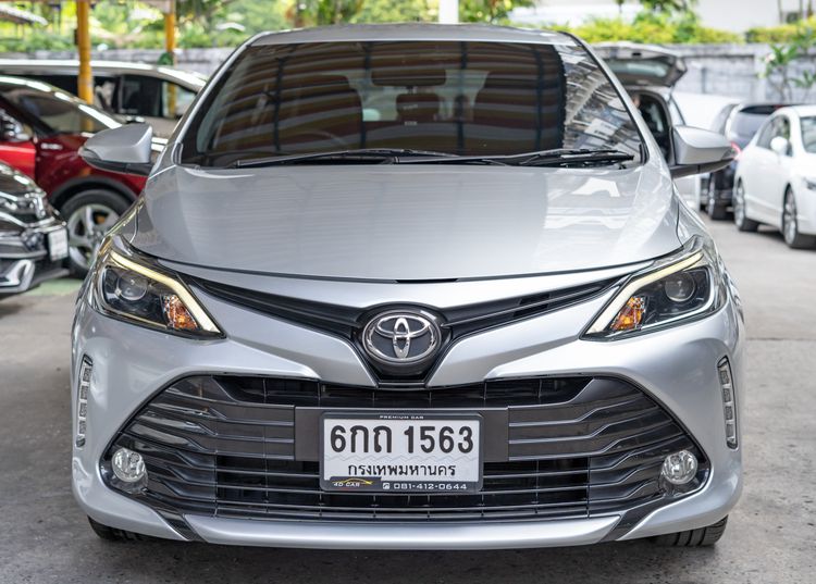 Toyota Vios 2017 1.5 S Sedan เบนซิน ไม่ติดแก๊ส เกียร์อัตโนมัติ บรอนซ์เงิน