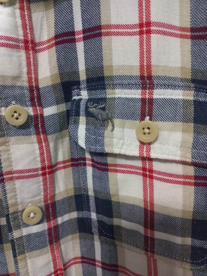 🌈เสื้อเชิ้ตแขนยาว เสื้อแจ็คเก็ต เสื้อลายสก๊อต  แบรนด์ Abercrombie  Fitch❗️แบรนด์แท้💯 🪧แบรนด์อายุกว่า 100 ปี รูปที่ 6