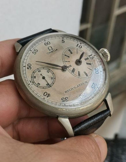 Vintage Omega Regulateur Military Pocket Watch Custom ไม่เหมือนใคร ราคาแบ่งปันครับ รูปที่ 2