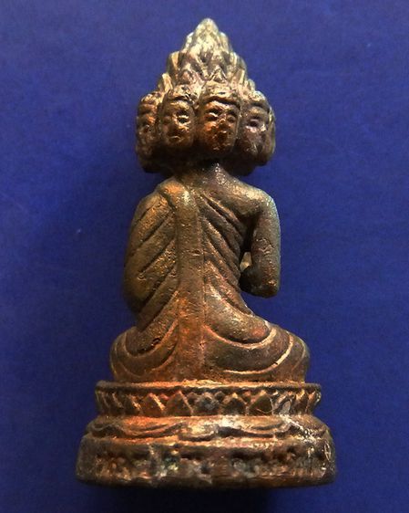 พระเศรษฐีนวโกฏิ เทพประทานทรัพย์ หลวงปู่คำบุ วัดกุดชมภู เนื้อสัตตโลหะ ตอกโค้ด+เลข พร้อมกล่องเดิม รูปที่ 5