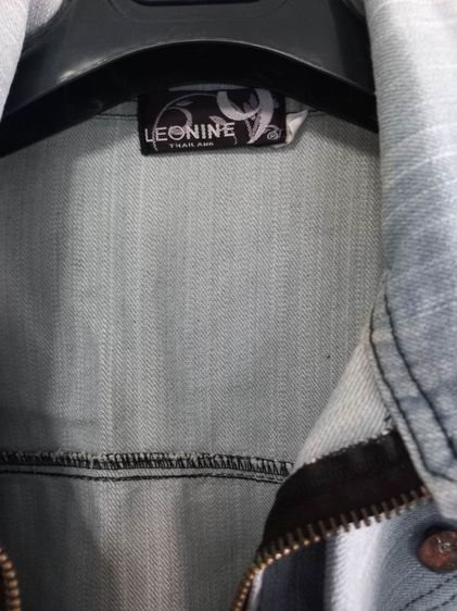 🌈เสื้อแจ๊คเก็ต ‘ยีนส์ฟอก’ หรือ ‘ยีนส์สีซีด แบรนด์ LEONINE® งานแบรนด์แท้ 💯สภาพใหม่ 💯  👉แบรนด์ดัง ✨️ รูปที่ 15