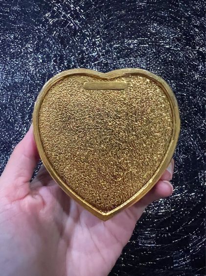 กล่องดนตรี Vintage Mele Cameo Heart Shaped Jewelry Music Box Gold Tone Sankyo Japan    รูปที่ 6