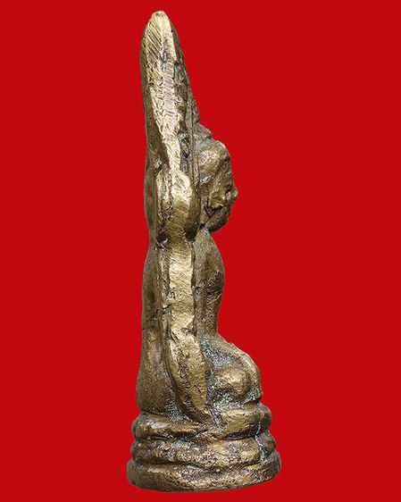 พระพุทธชินราชอินโดจีน พ.ศ. 2485 พิมพ์ซุ้มคู่ นิยม ตอกโค้ด พร้อมเลี่ยมเงินหนากันน้ำ รูปที่ 6