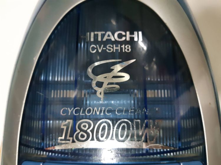 Hitachi เครื่องดูดฝุ่น 1,800 วัตต์ CV-SH18 กรองฝุ่น7ขั้นตอน รุ่นไซโคลน (สีฟ้า) รูปที่ 3