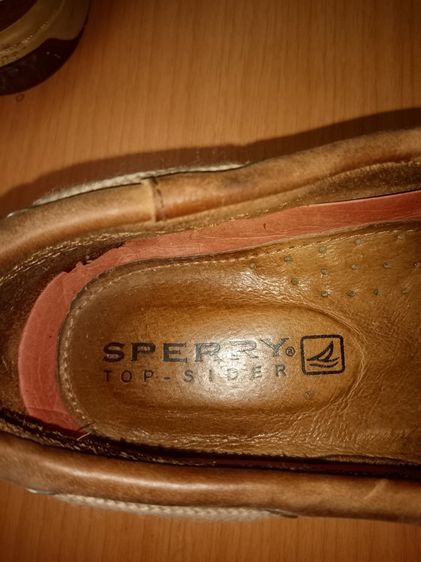 Sperry รองเท้าบู๊ท หนังแท้ UK 7 | EU 40 2/3 | US 7.5 น้ำตาล รองเท้า​หนังมือสอง