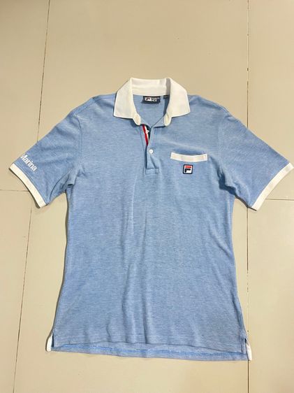 เสื้อยืดคอปก FILA รูปที่ 2