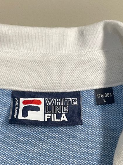เสื้อยืดคอปก FILA รูปที่ 4