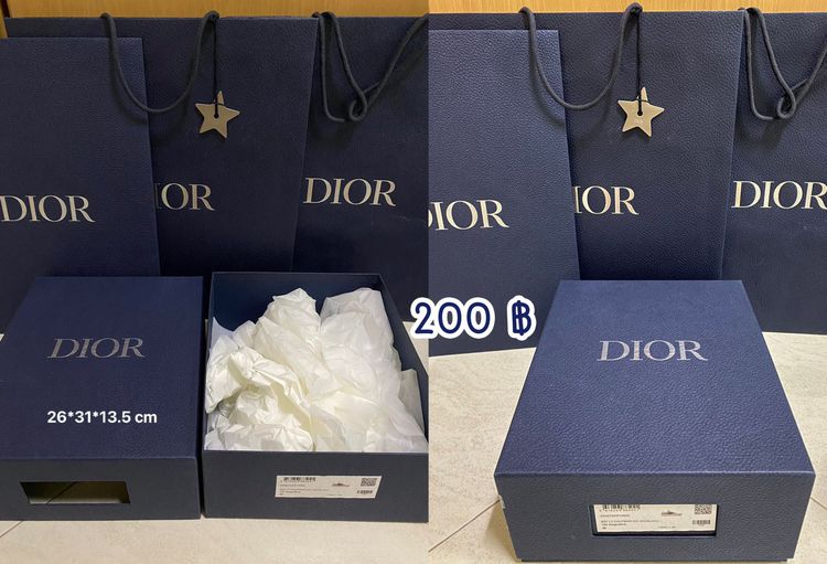 กล่องรองเท้า Dior ของแท้ รูปที่ 2