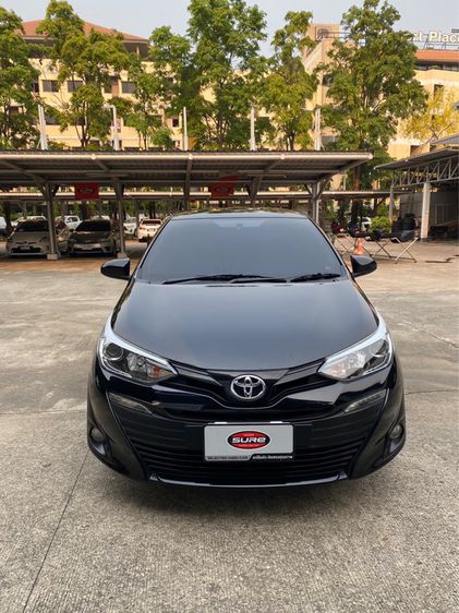 Toyota Yaris ATIV 2017 1.2 J Sedan เบนซิน ไม่ติดแก๊ส เกียร์อัตโนมัติ ดำ รูปที่ 2