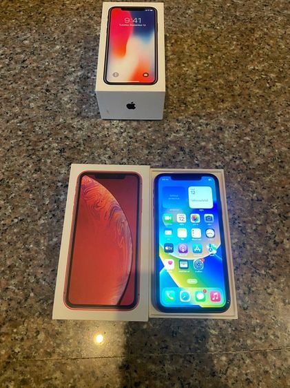 iPhone iPhone X 128 GB ขายไอโฟนXRสีใหม่หายากRed Product LimitdeEidition64,128กิ๊กยกกล่องอีมี่ตรงสูนTrueสวยๆใช้งานดีทุกๆฟังชั่นถูกๆ