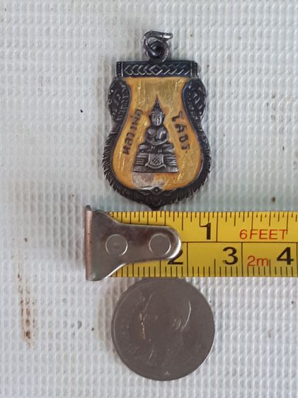 เหรียญเสมา ที่ระลึก ร.พ.หลวงพ่อโสธร วัดโสธรวรารามวรวิหาร จ.ฉะเชิงเทรา ปี 2509 เนื้อเงินลงยา สีเหลือง สภาพสวย เดิมๆ เก่า แท้ หายาก รูปที่ 9