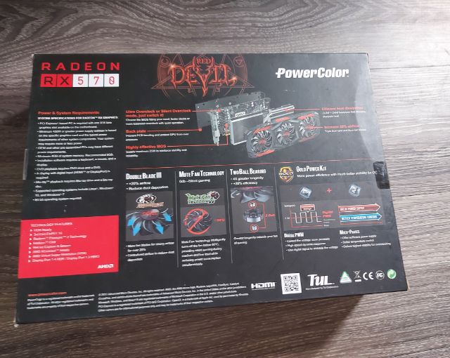ขายการ์ดจอ Power Color Red Devil RX570  4G รูปที่ 10