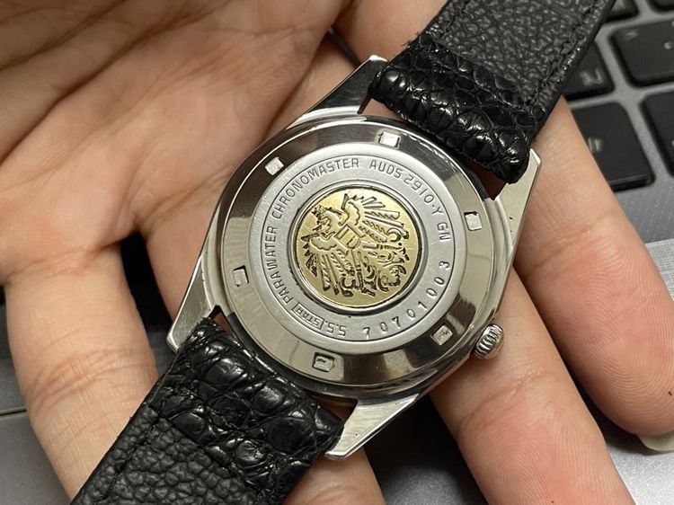 Citizen ChronoMaster Auto Date หลังเหรียญทองนกอินทรี รูปที่ 11