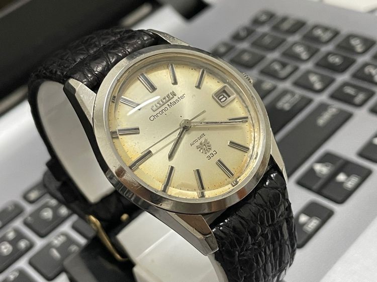 Citizen ChronoMaster Auto Date หลังเหรียญทองนกอินทรี รูปที่ 4