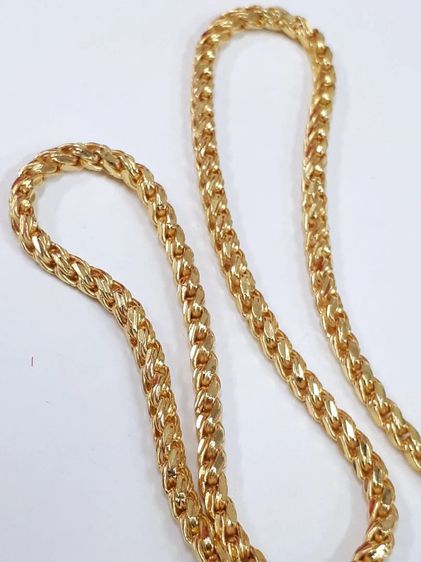 (154) สร้อยคอทอง 90 เพชรเเท้ รูปที่ 2