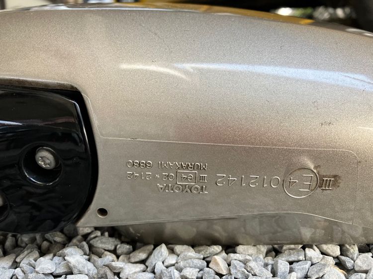 กระจกข้าง Toyota Alphard 10 ใส่ได้ทุกรุ่นปี ซ้าย-ขวา ของแท้ มือสอง รูปที่ 8