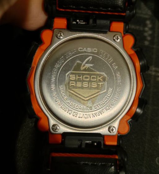 ขาย นาฬิกา G-SHOCK  แท้ สีดำส้ม สภาพนางฟ้า รูปที่ 4