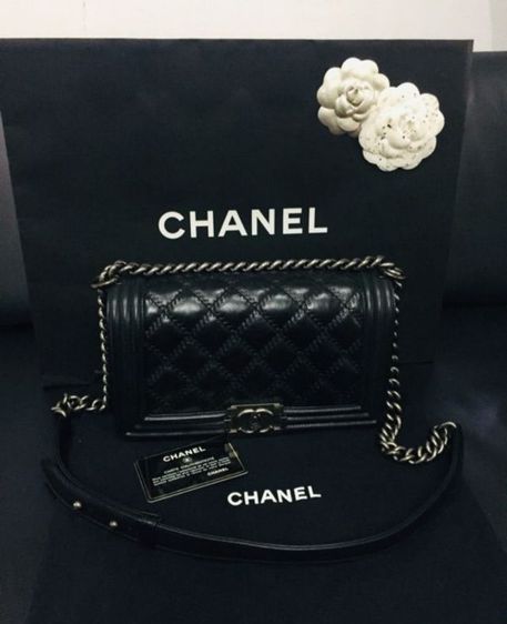 ขาย Chanel Boy 10" Calf  รูปที่ 3