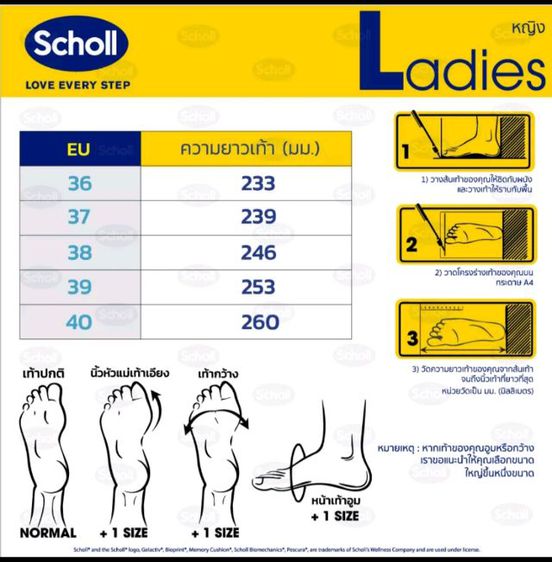 รองเท้า Scholl รุ่น Mela  ใหม่ แท้ ไม่เคยใส่ รูปที่ 5