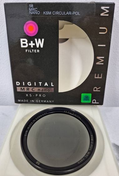 B+W Filter เลนส์ ตัดแสงสะท้อน CIRCULAR-POL XS-PRO MRC Nano made in garmany ขนาด 58mm 