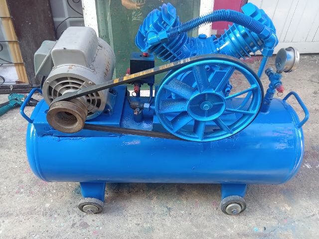 ปั๊มลม puma 64 ลิตร 2 สูบ มอเตอร์มิตซู 2 แรง รูปที่ 4