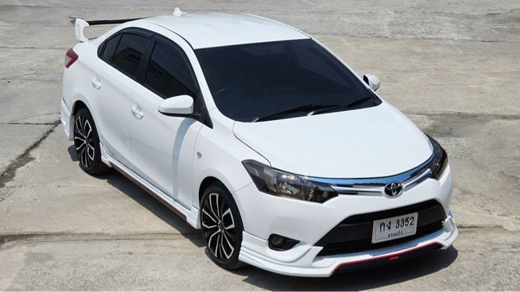 Toyota Vios 2013 1.5 G Limited Sedan เบนซิน ไม่ติดแก๊ส เกียร์อัตโนมัติ ขาว