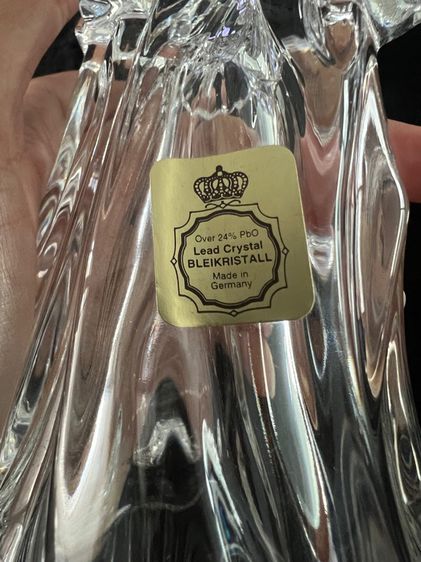 นางฟ้าคริสตัล กำลังเล่นไวโอลีน งานแบรนด์ BLEIKRISTALL นำเข้าจากเยอรมนี  รูปที่ 5