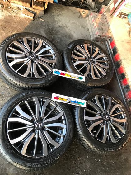 ล้อแม็กแท้ขอบ16 HONDA CITY 4รู พร้อมยาง185 55 16 ปี19 รูปที่ 2