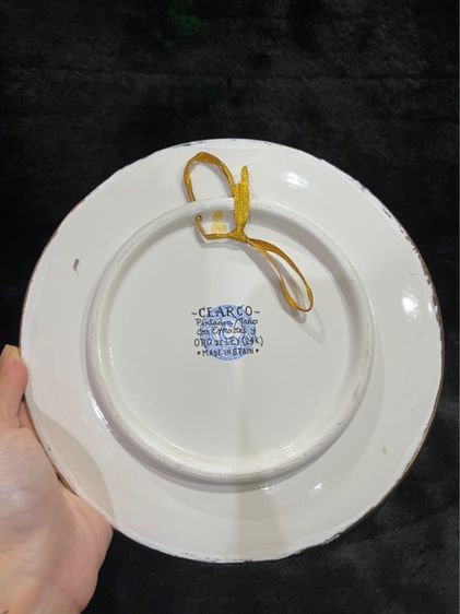 CEARCO จานโชว์ 24K Made in Spain  รูปที่ 4