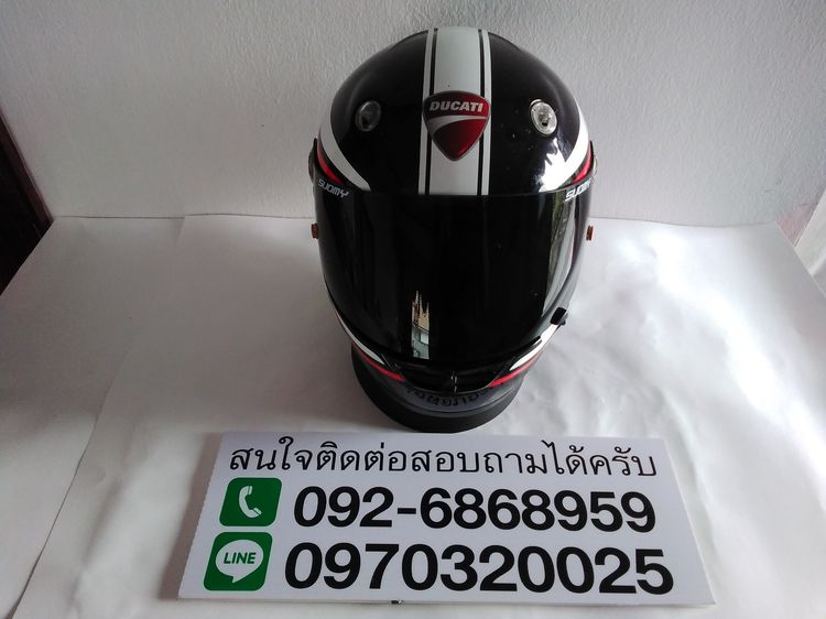 ขายหมวกSoumy Ducatiเเท้ อิตารี่ เบอร์M ขาย7700บ. รูปที่ 2
