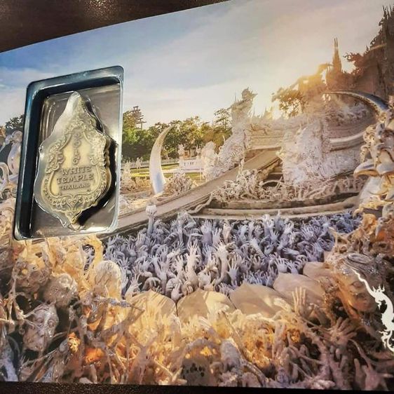 เหรียญหัวใจพุทธะ วัดร่องขุ่น ผลงาน อ.เฉลิมชัย โฆษิตพิพัฒน์ รูปที่ 13