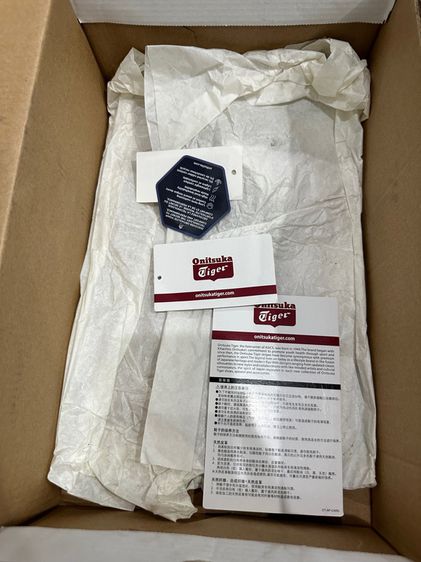รองเท้าผ้าใบ แบรนด์ Onitsuka tiger รุ่น Polar Shade White แท้💯 รูปที่ 9