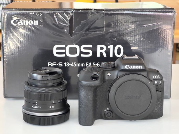 Canon EOS R10 with Rfs 18-45 สภาพสวย ประกันศูนย์ Big Camera