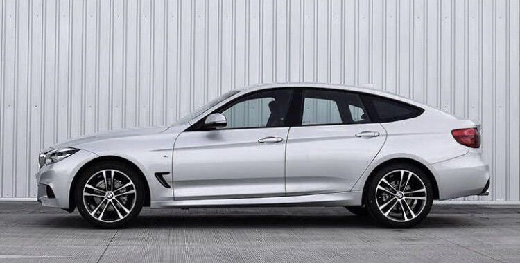 ชุดแต่ง F34 M Sport สีดำเงา กระจังหน้าซี่คู่ และครอบกระจกทรง M3 พร้อมกรอบป้ายทะเบียน M Performance ใส่ 320i 320d GT Gran Turismo รูปที่ 12