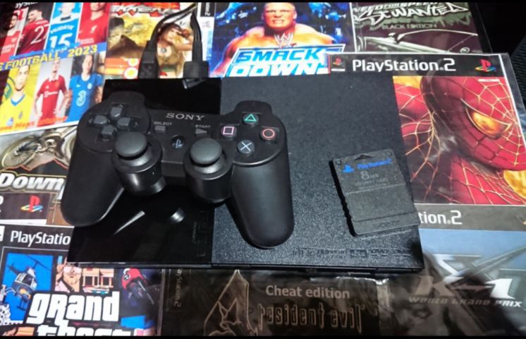 Ps2 2จอย1เซฟ เล่นก็อปไร้ท์ได้หมดมีบอลPes2023อัพตัวล่าสุดให้ รูปที่ 3