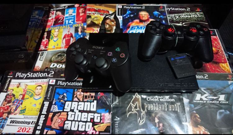 Ps2 2จอย1เซฟ เล่นก็อปไร้ท์ได้หมดมีบอลPes2023อัพตัวล่าสุดให้ รูปที่ 2