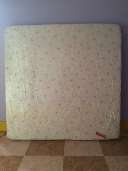 ที่รองนอนและท็อปเปอร์ ผ้าฝ้าย ที่นอนเด็ก D.S. ขนาด 100x100 ซม หนา 7 ซม (3 นิ้ว) ลายพิมพ์หมี 