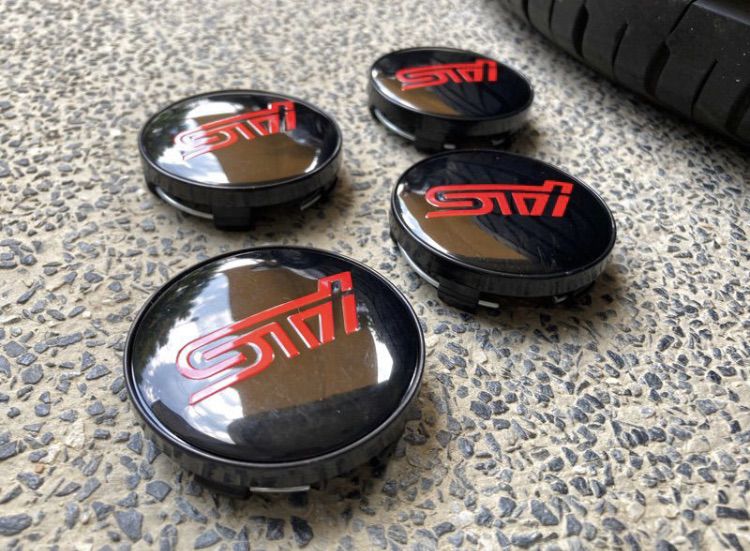 กรอบป้าย SUBARU STi ชุดแต่ง ใส่ Impreza XV Outback Legacy BRZ Forester ล้ออะไหล่ ฝาดุมล้อ รูปที่ 11