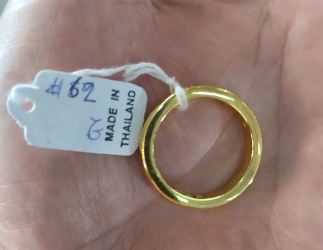 แหวนเก็บทรัพย์เรียกเงินเรียกทอง ฝังอัญมณีนพเก้าใต้แหวน เป็นที่มาของคำว่าแหวนเก็บทรัพย์ เนื้อเงินสีทองเลเซอร์ทองแท้ เนื้อเงินสีเงินเลเซอร์ทองขาว  รูปที่ 3
