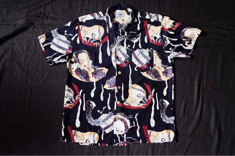 เซ็ตเสื้อฮาวาย เสื้อยืด  รูปที่ 16