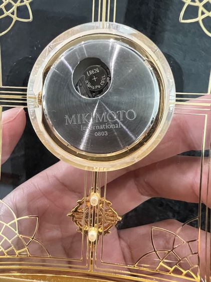 นาฬิกา MIKIMOTO ประดับมุขแท้ Made in Japan รูปที่ 8