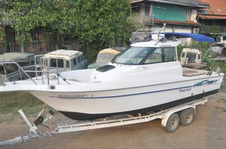 เรือตกปลา ตัวใหม่ของ Yanmar รุ่น Toprun 26 ฟุต 