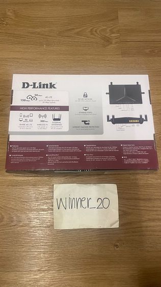 ขาย เราเตอร์ใส่ซิม D-LINK DWR-M920 4G LTE Wireless N300 Router มือ1ราคาถูก รูปที่ 2
