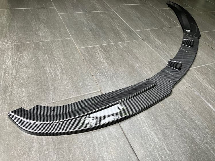 ชุดแต่ง ลิ้นกันชนหน้า BMW สำหรับกันชน M3 M Sport ใส่ E90 E92 E93 สีดำ , ลิ้นกันชนหน้า E90 LCi Kevlar รูปที่ 15