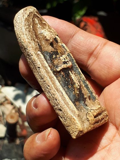 หลวงพ่อโต กรุวัดกลางคลองข่อย ราชบุรี เนื้อผง มีมวลสาร ลงรัก พิมพ์คม สวย สมบูรณ์ ขนาดใหญ่ เก่า แท้ หายาก        วัดกลางคลองข่อย ราชบุรี เป็นว รูปที่ 4