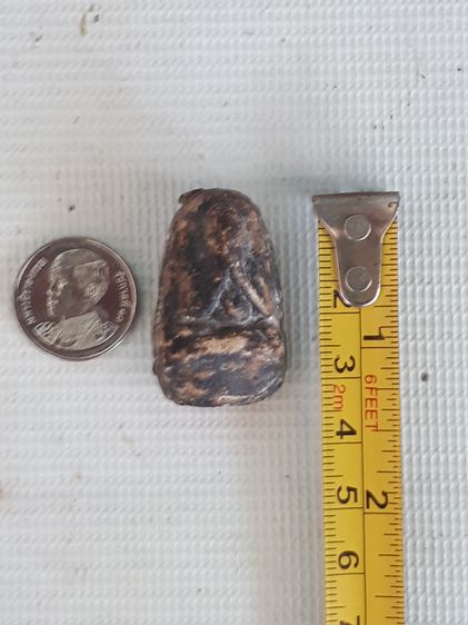 พระปิดตา 2 หน้า เนื้อผง ลงรัก ผิวแห้ง เหี่ยว แตกลาน ผิวพรรณเดิมๆ ขนาดกลาง เก่า แท้ หายาก ไม่รู้ที่  รูปที่ 10